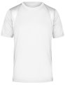 Heren Sportshirts James & Nicholson JN306 white-white